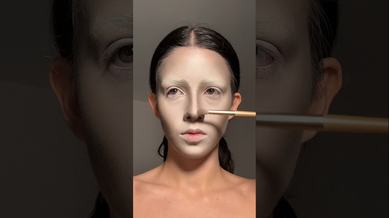 makeup recreation of our lady of sorrows/ virgin mary statue 🌟