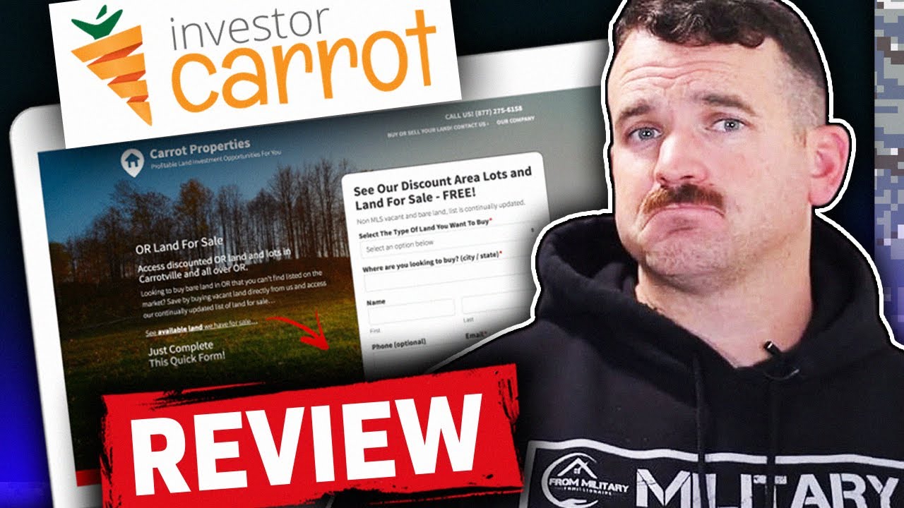 real estate investor website review | Investor Carrot 2021