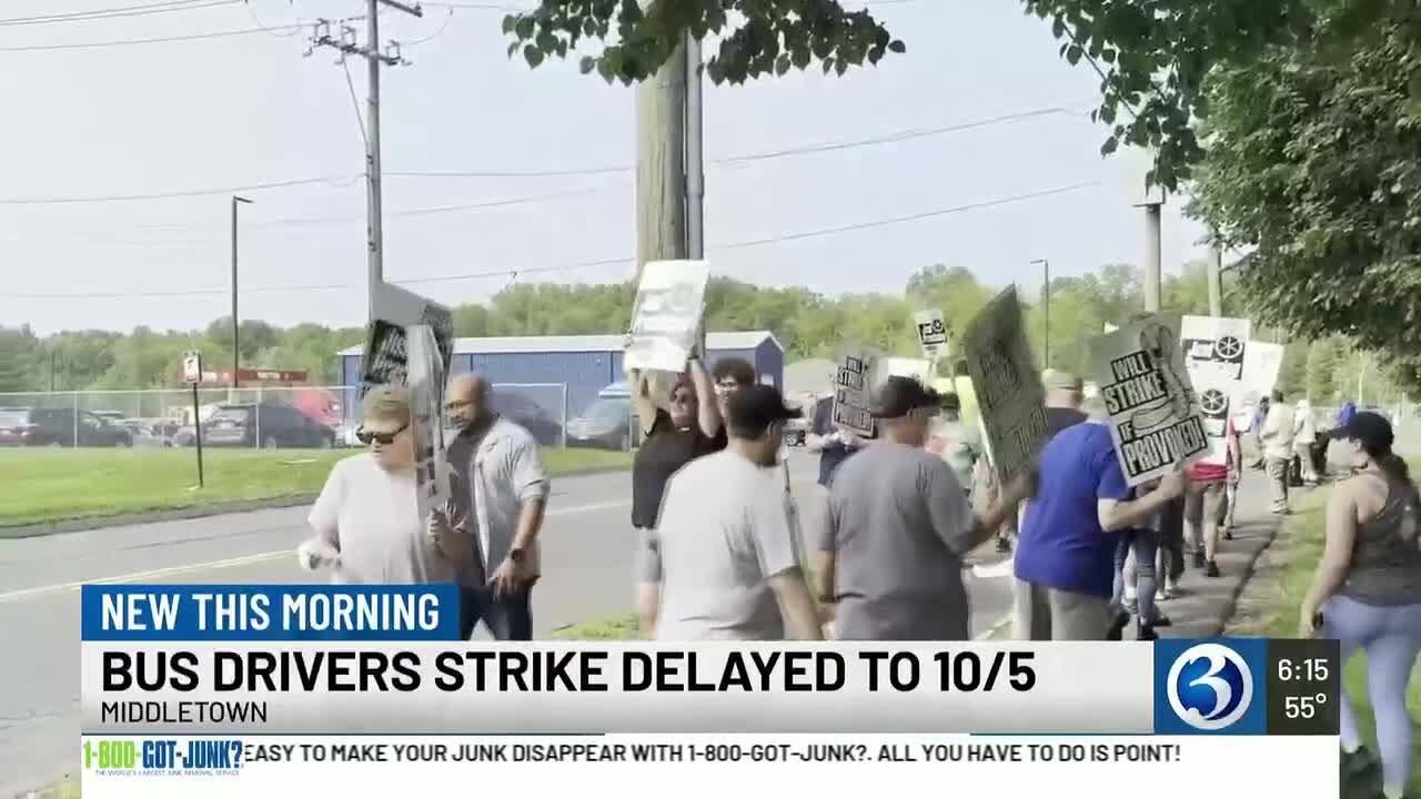 VIDEO: Bus driver strike delayed