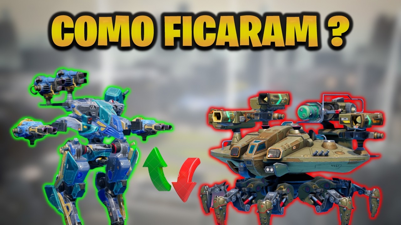 O REBALANCEAMENTO ESTÁ ATIVO! TESTANDO TUDO QUE FOI ALTERADO no WAR ROBOTS