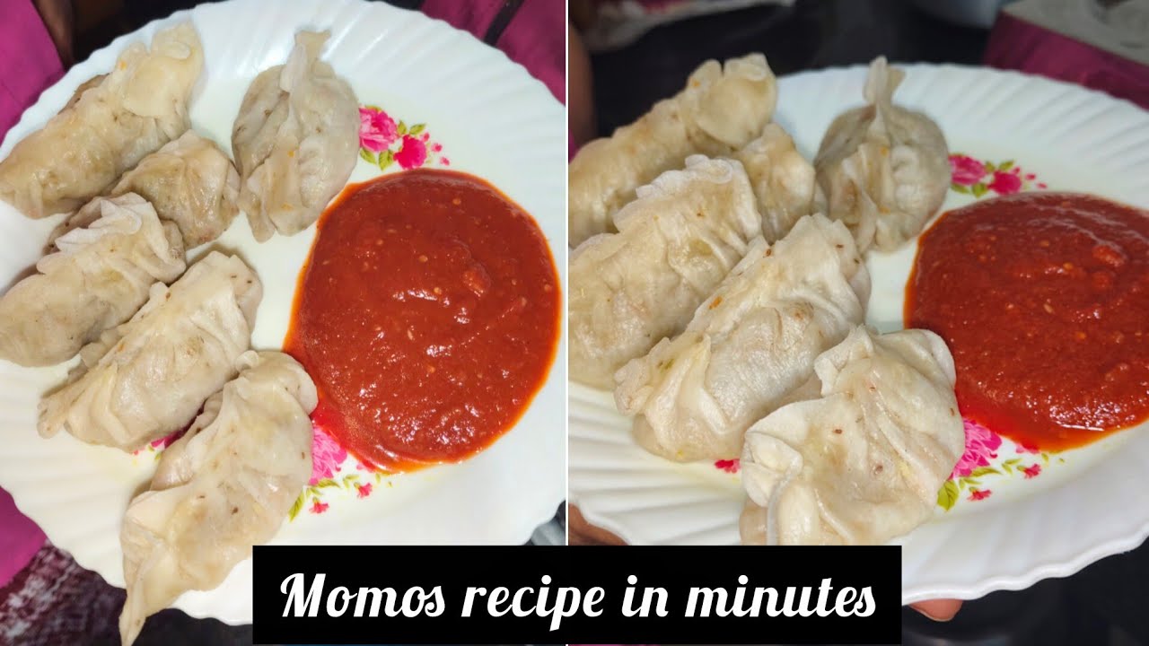 Steamed and fried momos 👌two in one recipe#cooking #cookingchannel #easyrecipe 