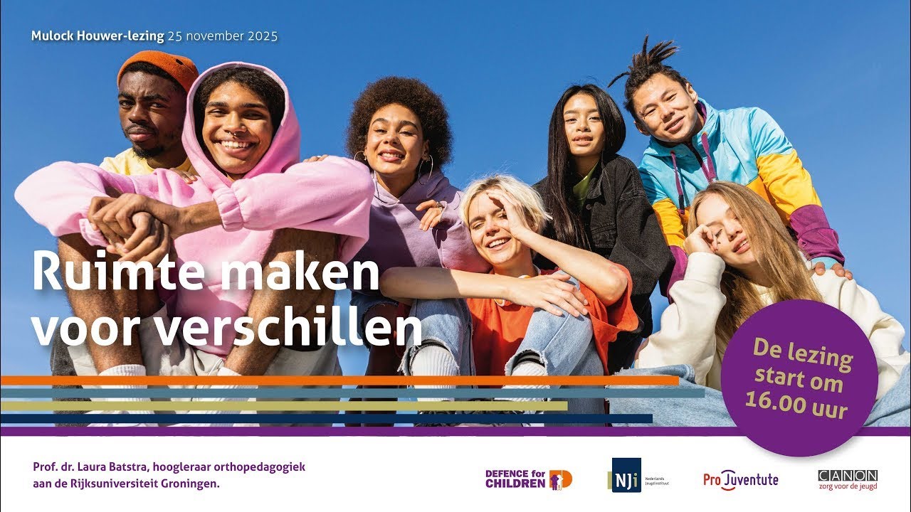 Mulock Houwer-lezing 25 november 2025 – Laura Batstra: Ruimte maken voor verschillen