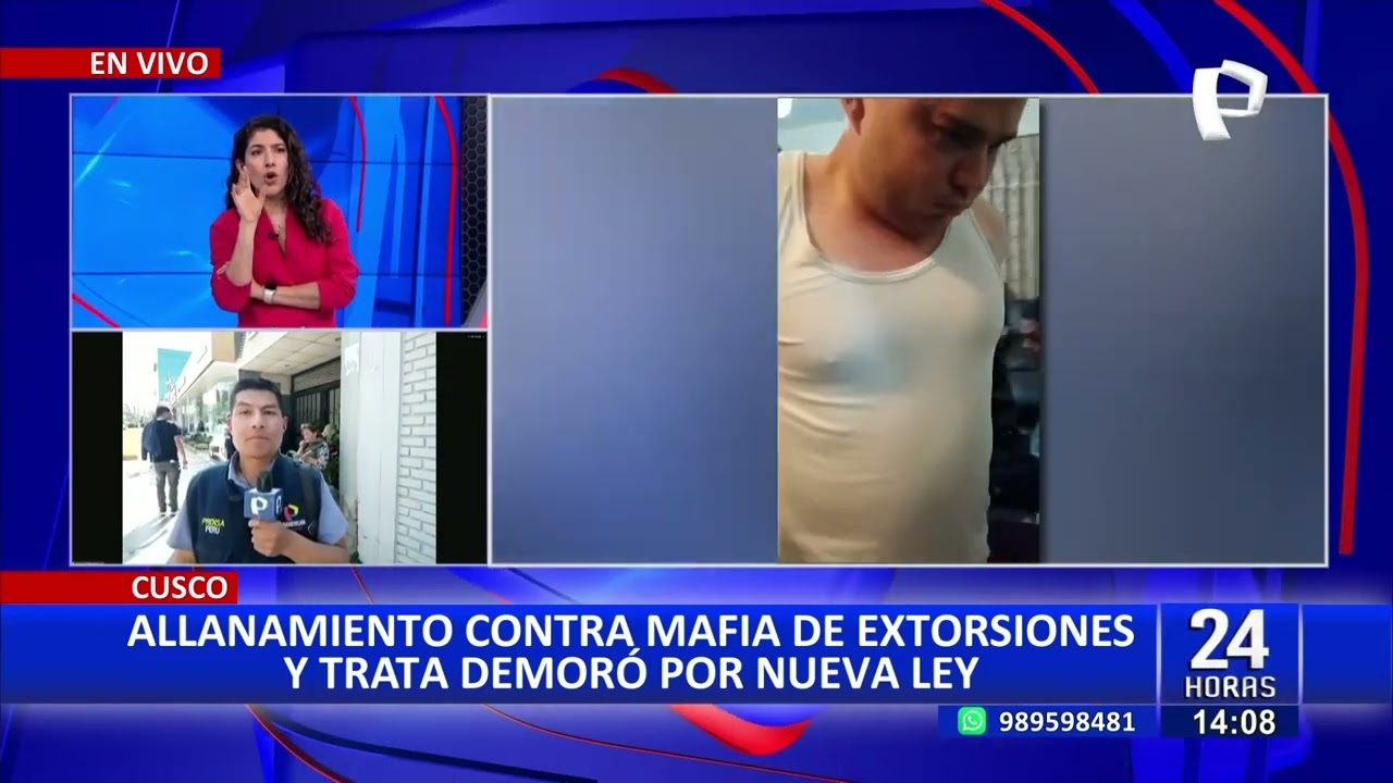 Cusco: policía desarticula organización criminal pese a dificultades por nueva ley