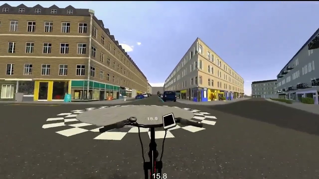 VR Bike (French) - Démonstration du vélo en réalité virtuelle