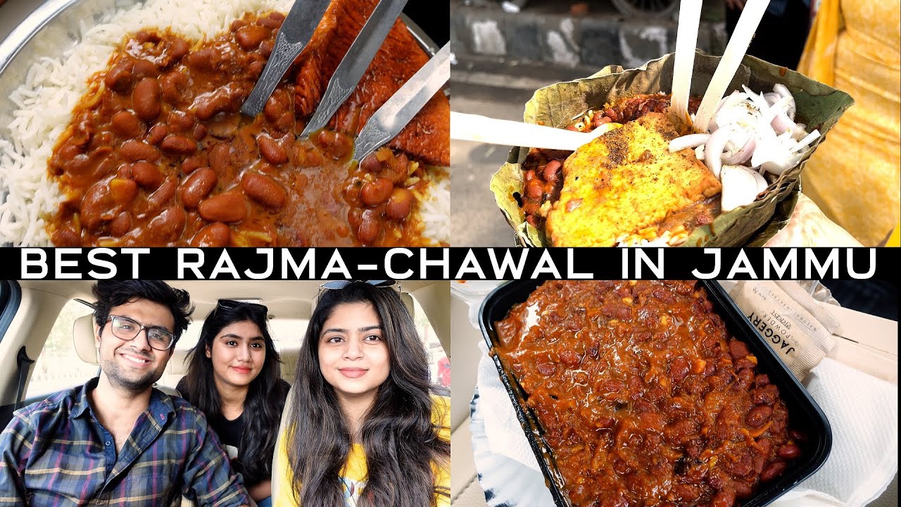 Best RAJMA-CHAWAL In JAMMU | Honest Review | Better than home-cooked? | vlog | #3shaukeen | #57