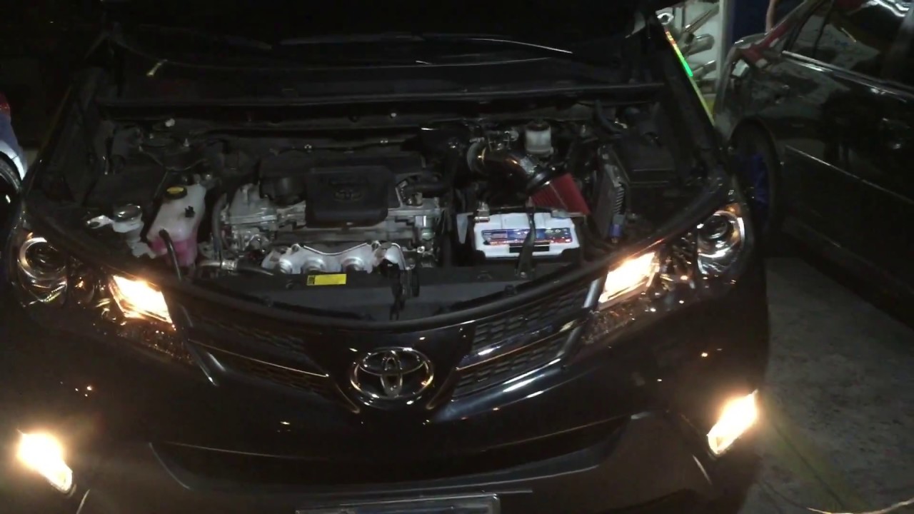Toyota Rav4 air intake and exhaust system (DRIFT Xaust)