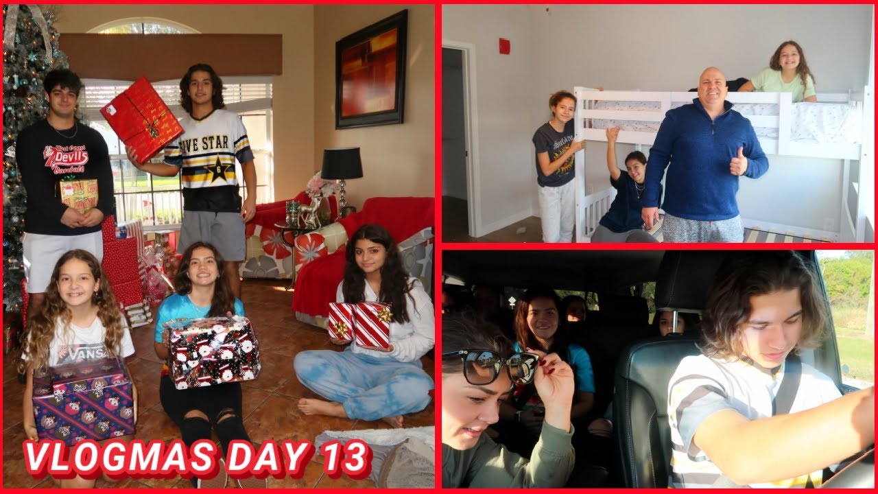 SECRET SANTA w/ THE K FAMILY | VLGMAS DAY 13