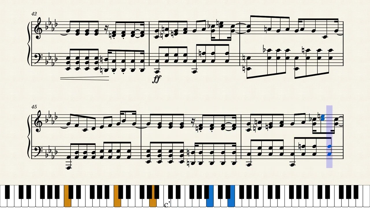 Taken for a Ride - Tally Hall Piano Cover