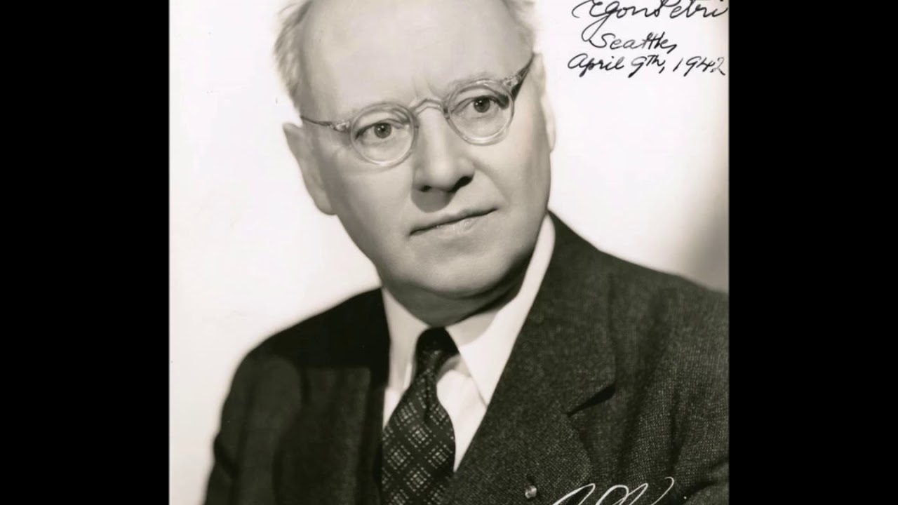 Egon Petri: The 17 September 1929 Liszt Recordings