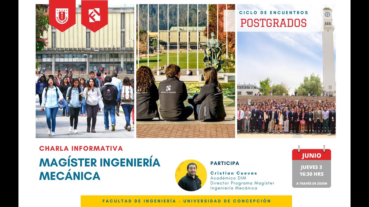 Charla Magíster Ingeniería Mecánica