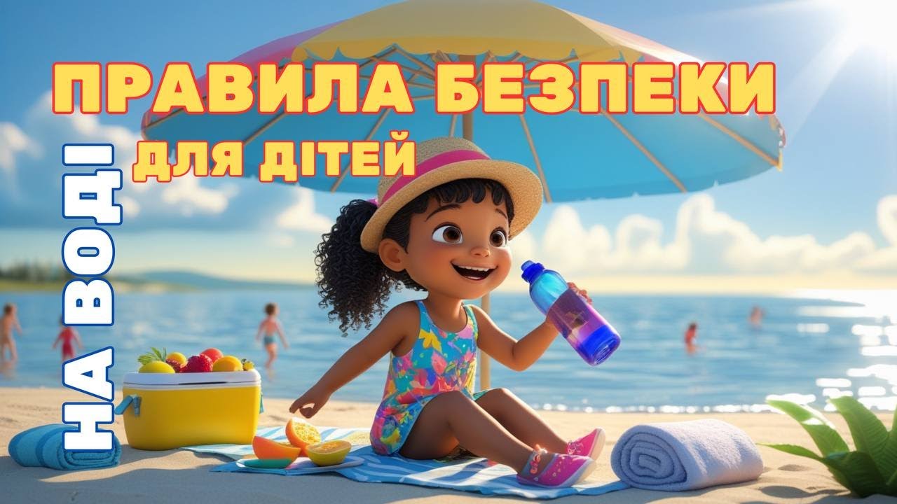 Правила безпеки на воді для дітей | Навчальний мультик для дітей