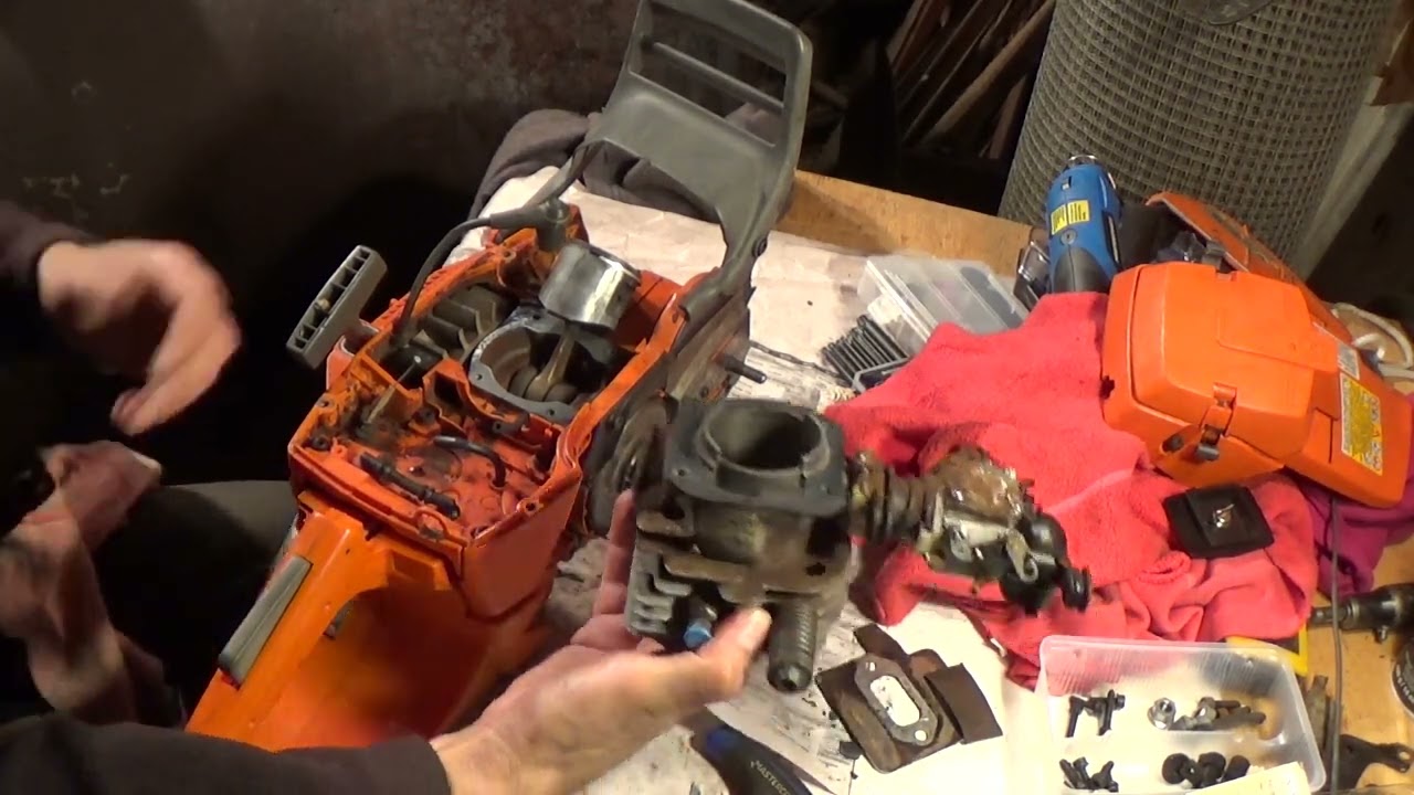 Husqvarna 362XP special saving another dead saw the tear down and how bad is it (video 1 of 2)