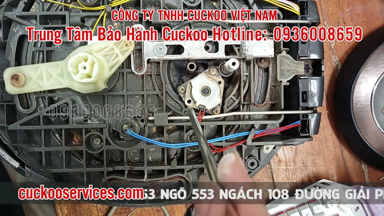Sửa Nồi Cơm Điện Cuckoo Cơm Sống|생쌀로 뻐꾸기 밥솥 수리하기|Repairing Cuckoo Rice Cooker with Raw Rice