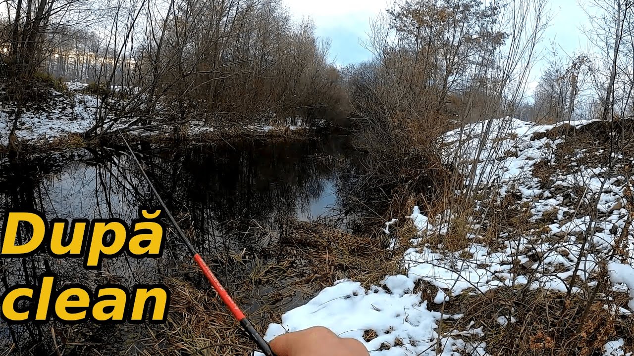 Pescuit dupa Clean Iarna la Gume