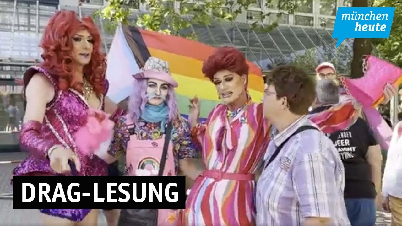 Bilanz - Hunderte Sympathisanten und w&uuml;tende Demonstranten rund um die Drag-Lesung in der Stadtbibl