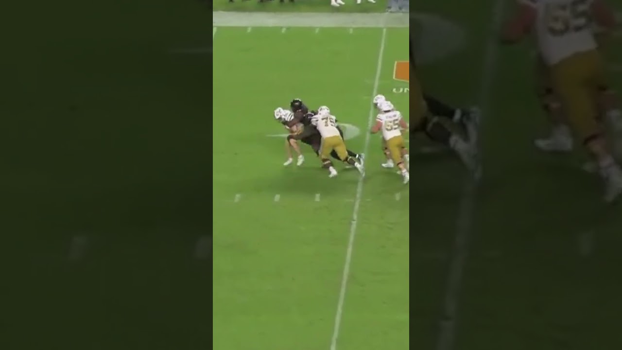 Fact or Fiction? Rueben Bain Jr #shorts #football #fyp #miamihurricanes #highlights #college
