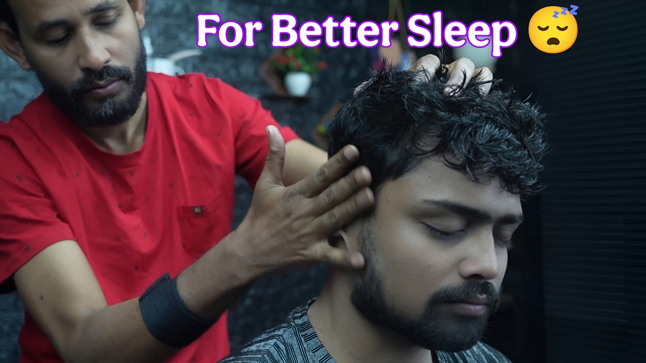 Relaxing Indian Head Rubbing & Ear Massage ASMR | Intense Tapping & Scratching for Instant Sleep