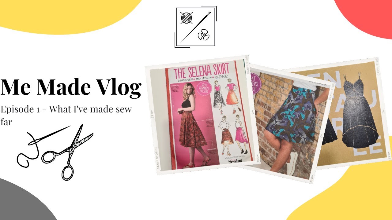 Me Made Vlog - My meagre handmade wardrobe - My journey begins!