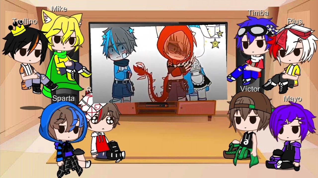 💙🌌Los compas reaccionan a Spartor pt2❤🌠