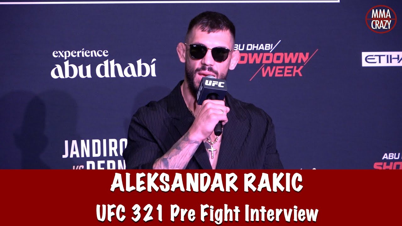 Aleksandar Rakic &ldquo;I fought only the best&rdquo; aims for future title fight | UFC 321