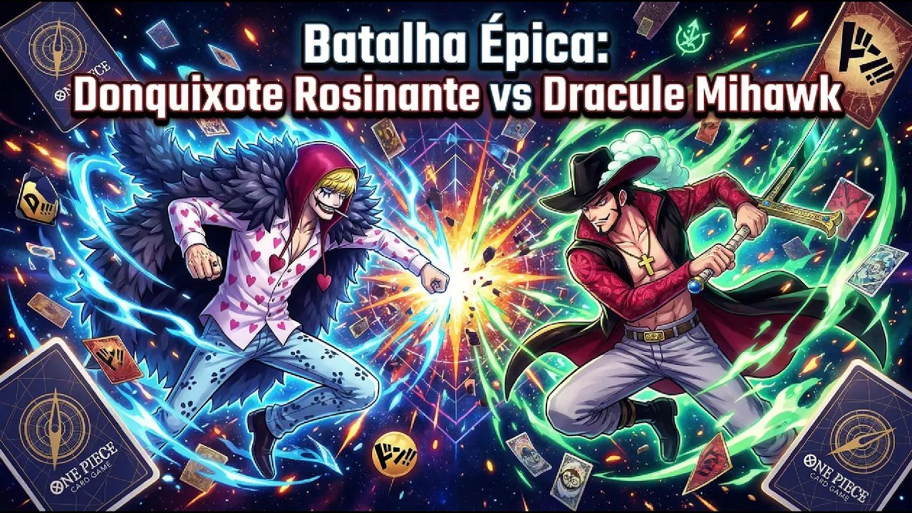 One Piece Card Game: Rosinante Vs Mihawk