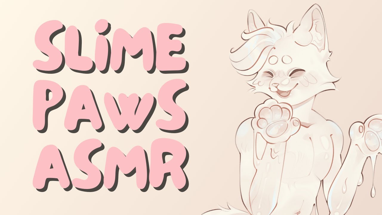 [Furry ASMR] Cat Massages Your Ears with Slime Paws 🤍 | Lotions and Hand Sounds, Ear Cupping...