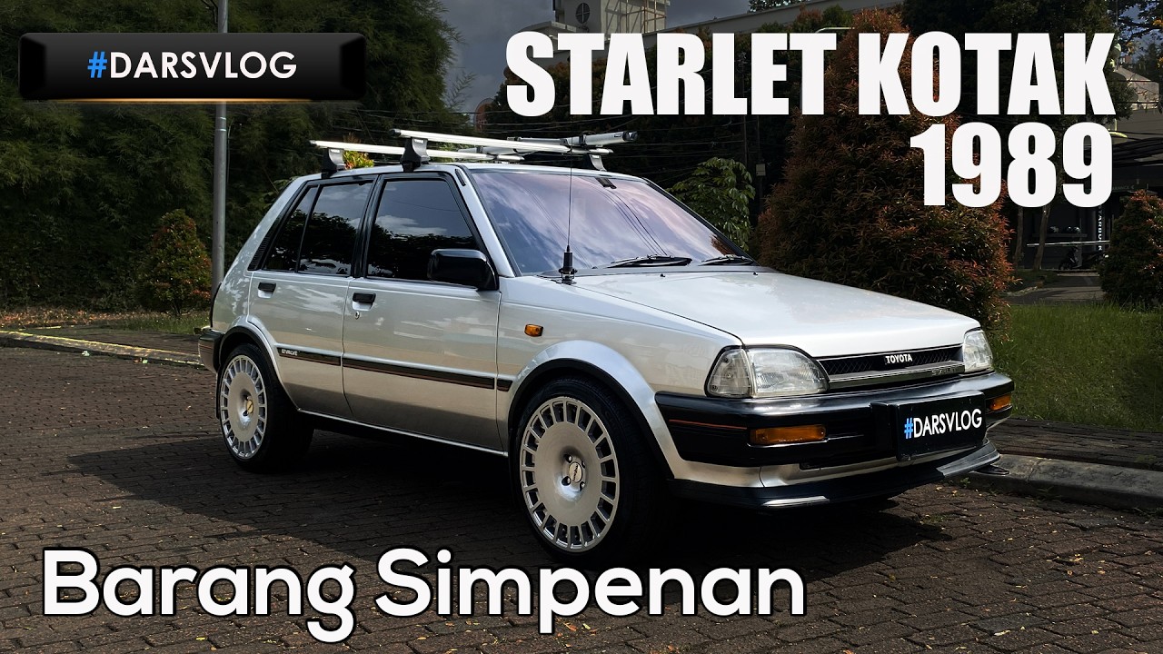 MODIFIKASI JAKSEL STYLE - Toyota Starlet Kotak 1989 ‼️ #DARSVLOG