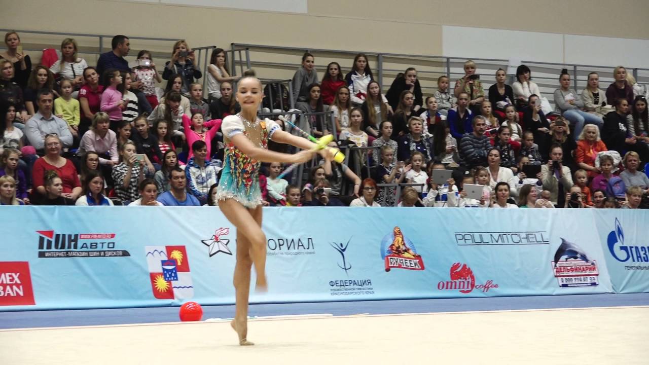 Arina Averina - Clubs(All-around), RCh2016, Sochi