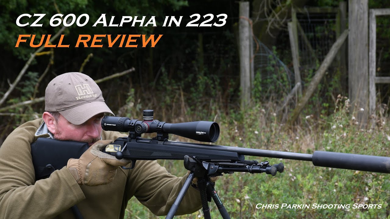 ОБЗОР CZ 600 Alpha в калибре .223