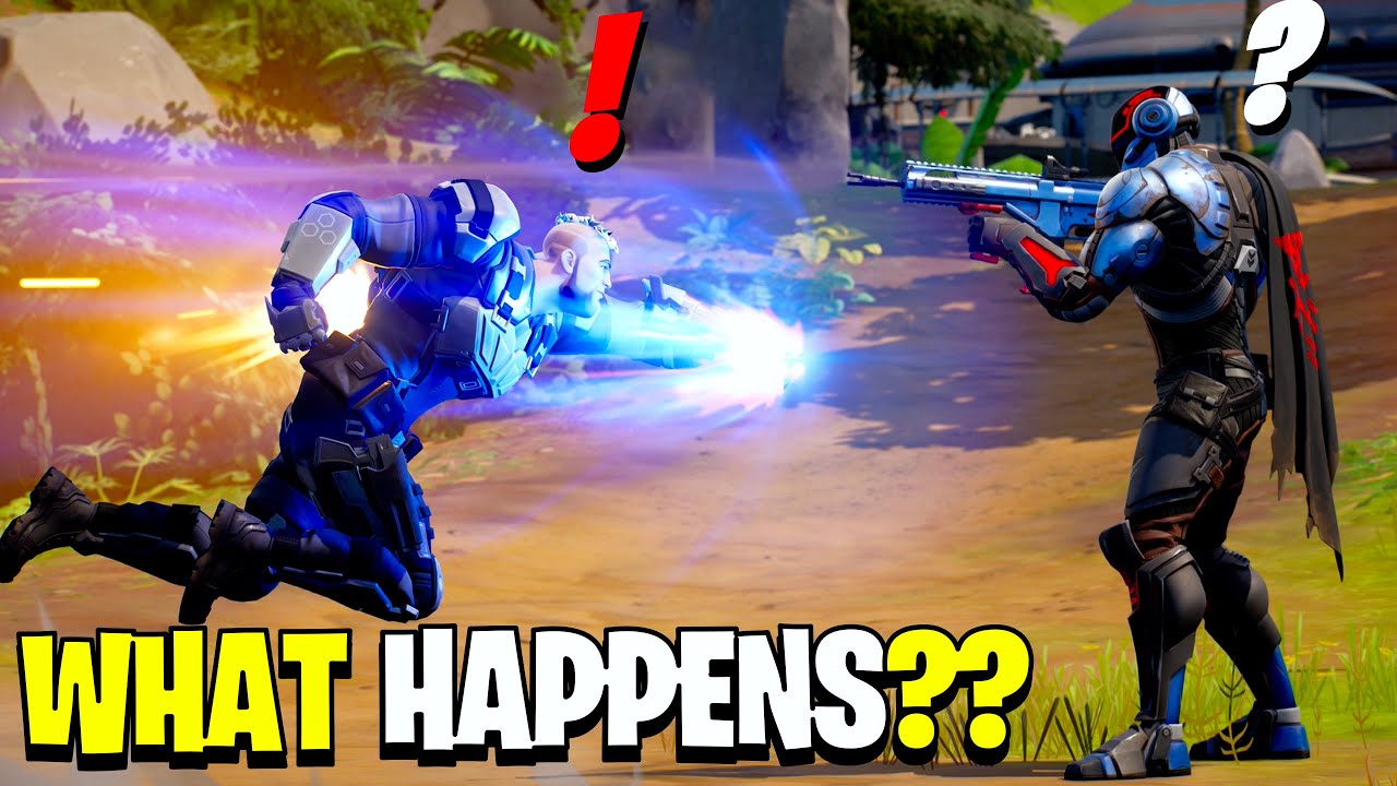 Что произойдёт, если Босс IO встретится с Боссом Фонда в Fortnite! (IO против The Seven!)