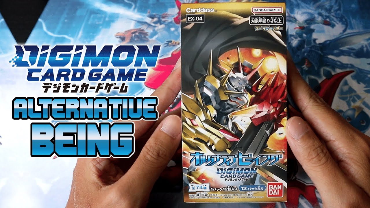 DIGIMON CARD GAME EX-04 Alternative Being Booster Box Opening | UNLEASH THE VARIANTS