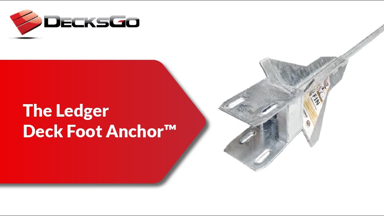 The Frost Footing You've Been Waiting For! - The Ledger Deck Foot Anchor