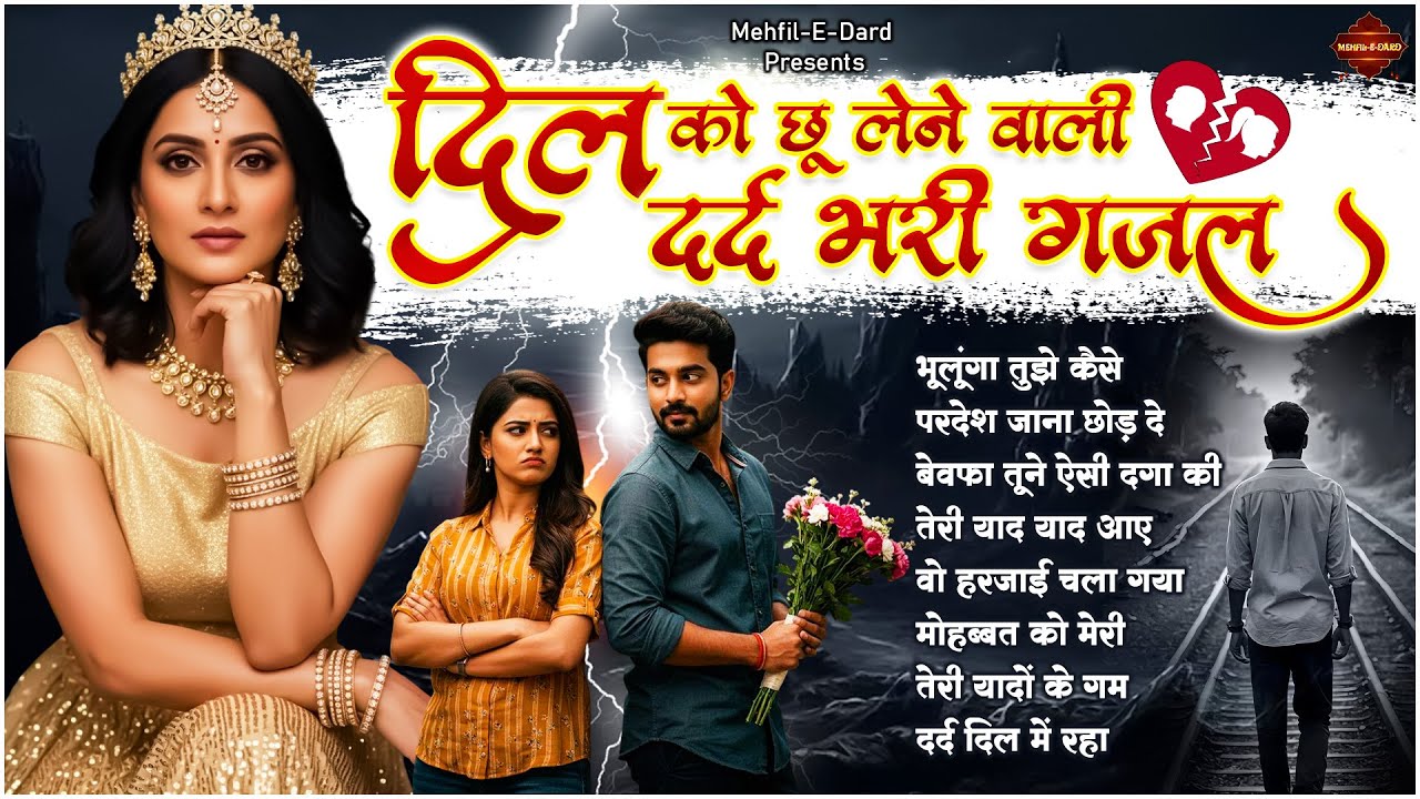 दिल को छू लेने वाली दर्द भरी ग़ज़ल | सुनकर आँखें नम हो जाएँगी | #dardbharighazal