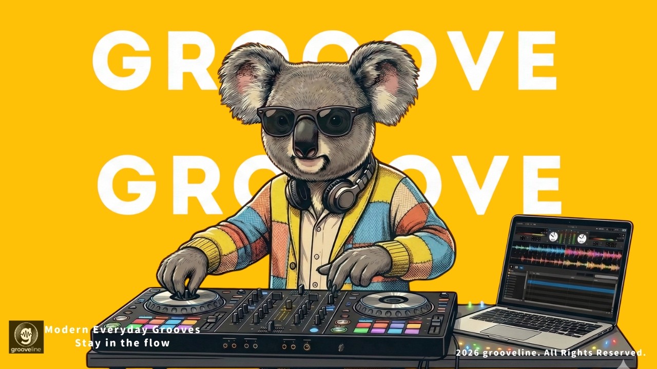 【Playlist】GROOVE POP｜身体が勝手に動き出す♪心地よいグルーブ♪Cool & Laid-back｜Chill JAZZ POP hop Study Work
