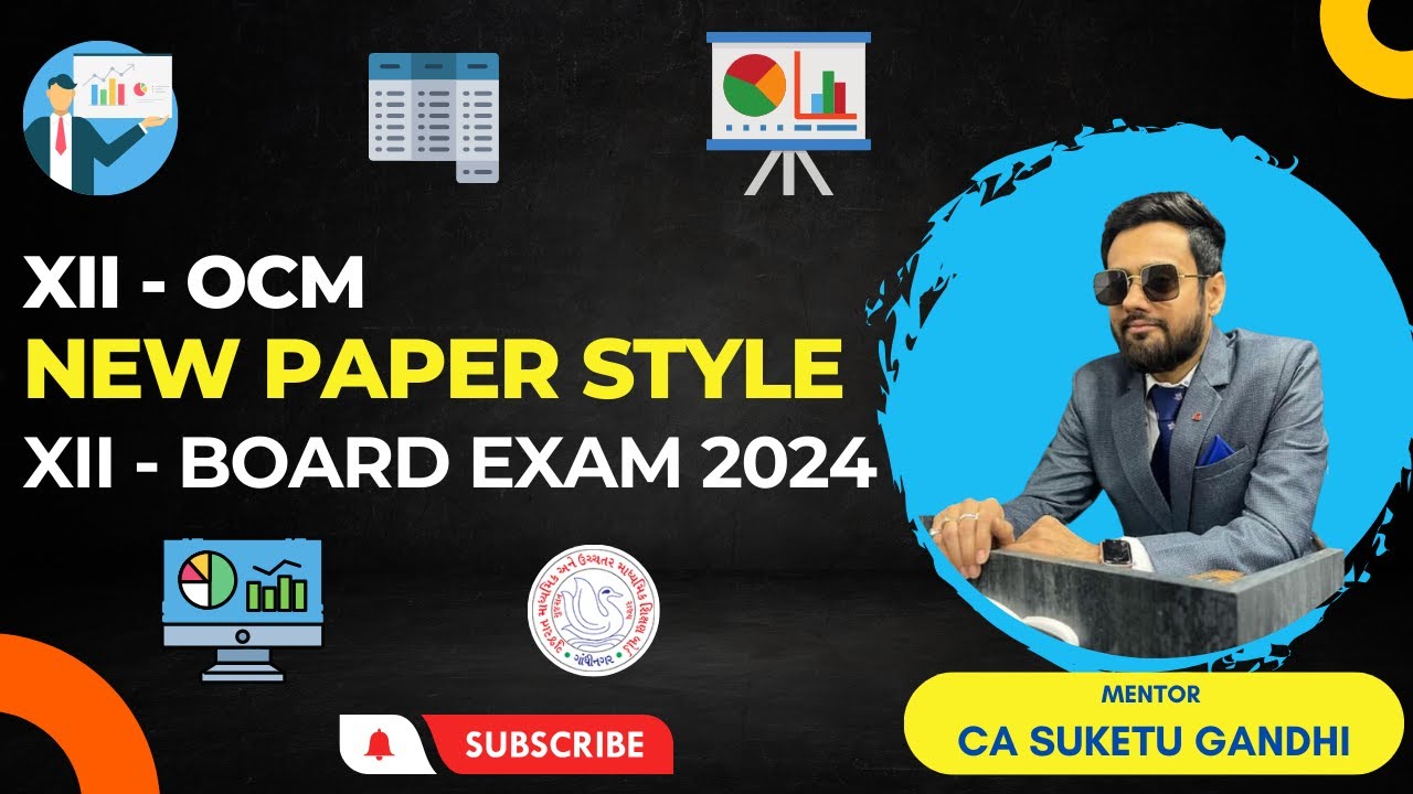 OCM New Board Paper Style for 12th March Exams