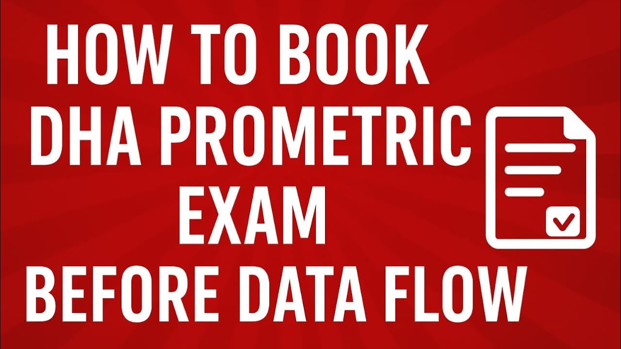 How to Schedule/ book DHA Prometric Exam before Data flow? Complete details #dha #prometricexam #dxb