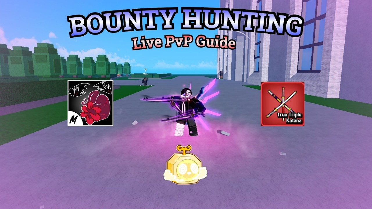 Blox Fruit Bounty Hunting with PORTAL meta Build in PvP. 😱 #roblox #bloxfruits #bloxfruitpvp #foryou