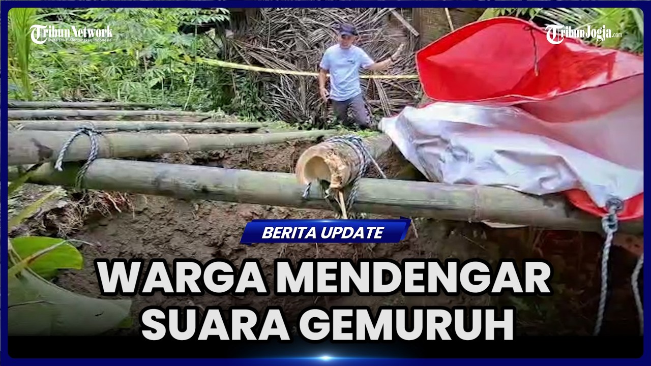 SUDAH DITIMBUN 2 TAHUN LALU, SINKHOLE DI KULON PROGO KEMBALI TERBUKA