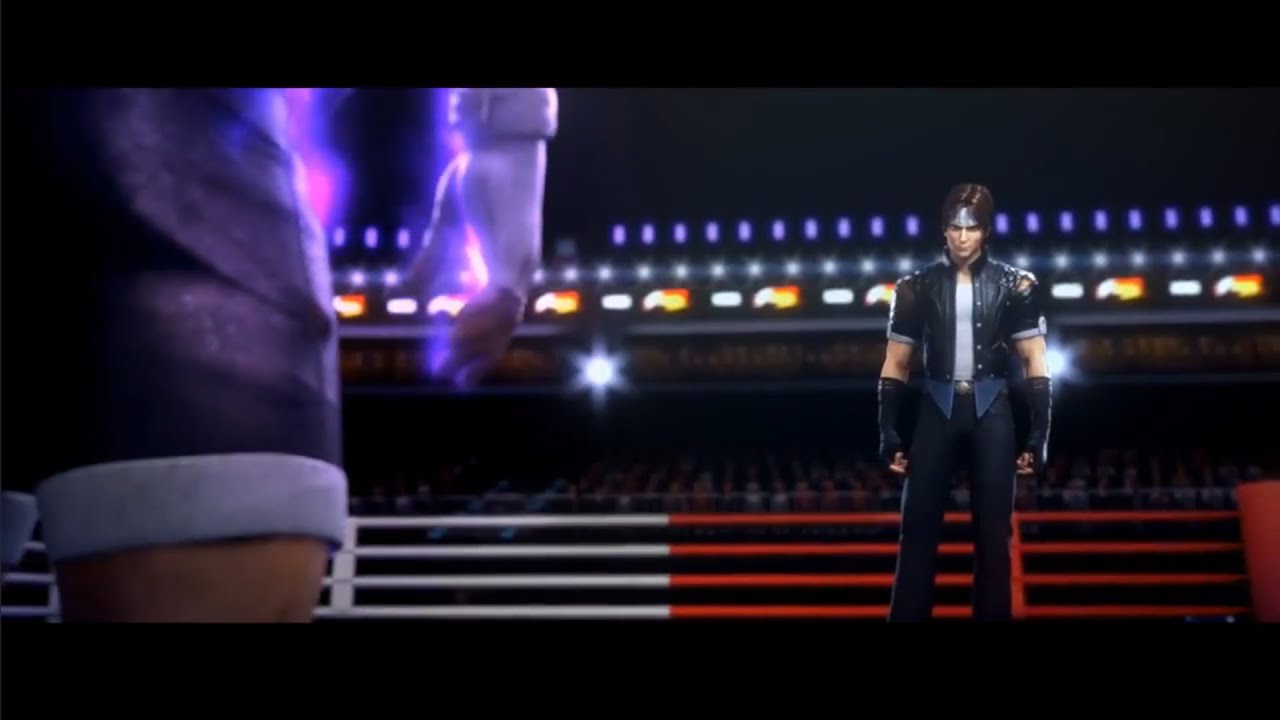 KYO KUSANAGI VS HEAVY D...KOF DESTINY