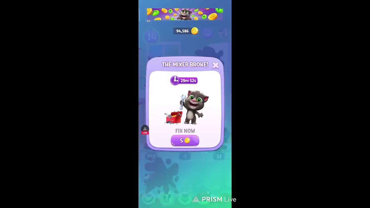 Live streaming of Tricker gaming