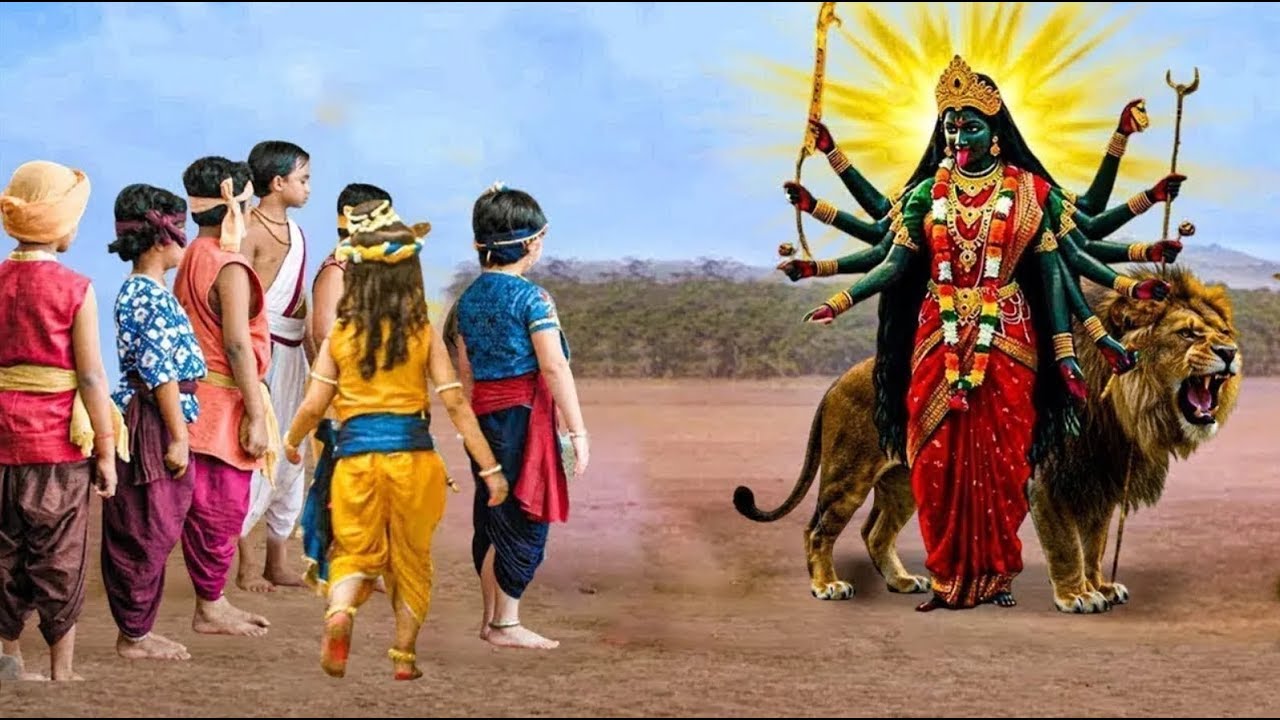 जब वृंदावन पहुंची माँ भद्रकाली तो क्या हुआ । यशोमति मैय्या के नंदलाला | #krishnaleela