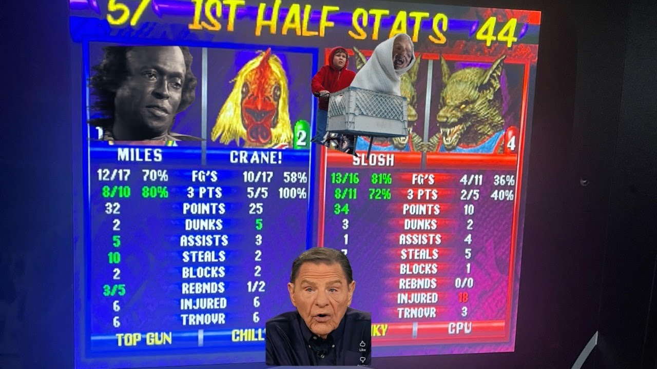 Arcade 1 Up NBA Hang Time Stream New Year resolutions