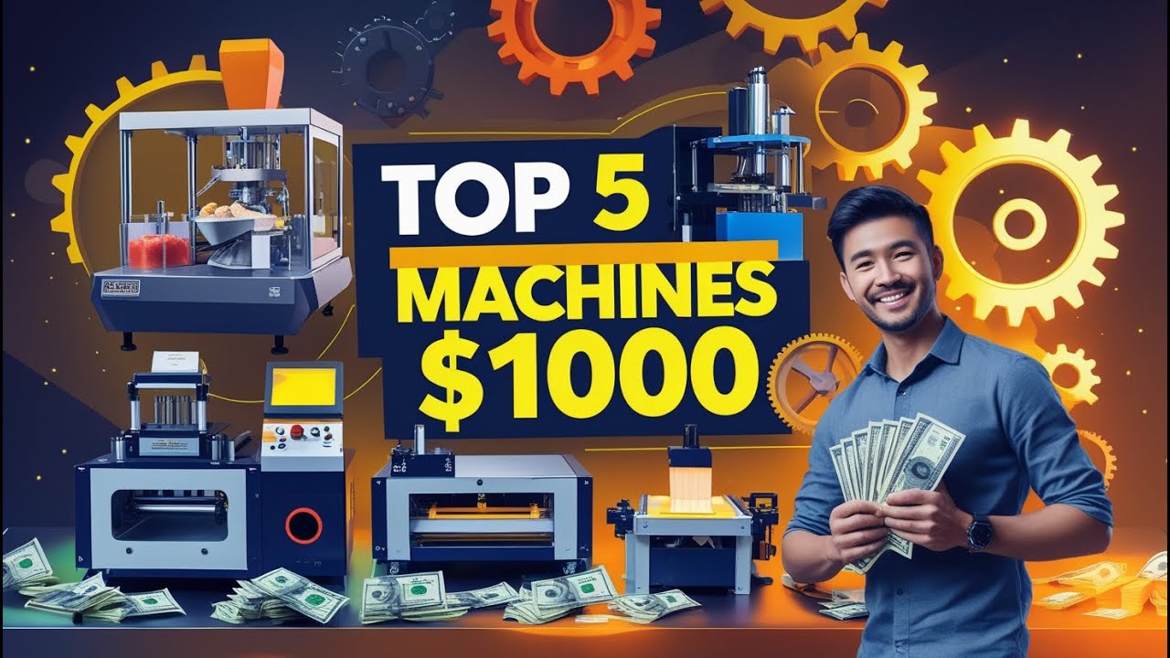 Top 5 Best Manufacturing Machines Under $1000 | Low Investment High Profit Business Ideas