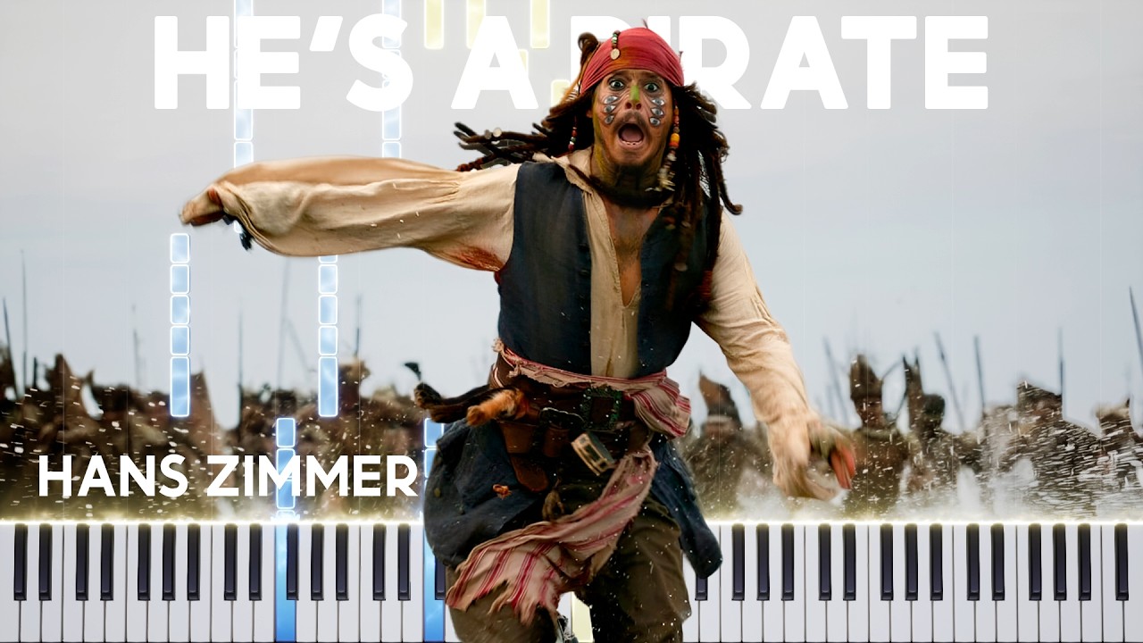 He's a Pirate – Pirates of the Caribbean | Piano Tutorial [Advanced]