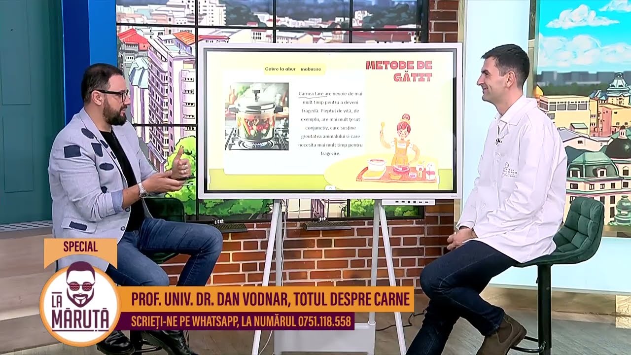 Prof. Univ. Dr. Dan Vodnar, totul despre carne