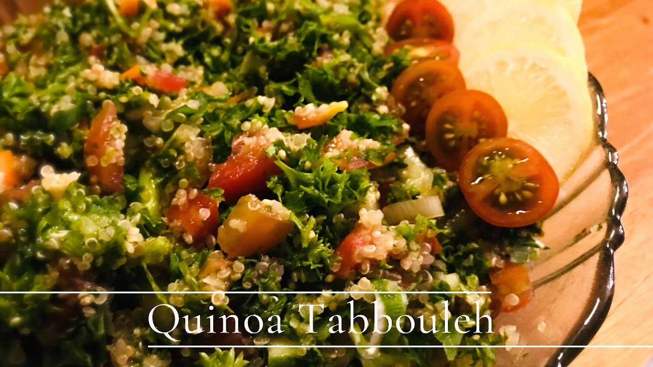 Quinoa Tabbouleh Salad || Quinoa Tabouli