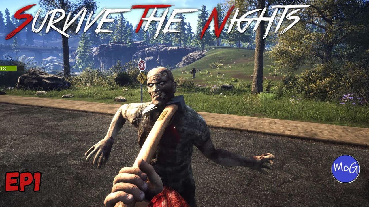 Моя первая игра! | Survive The Nights 1.0, эпизод 1