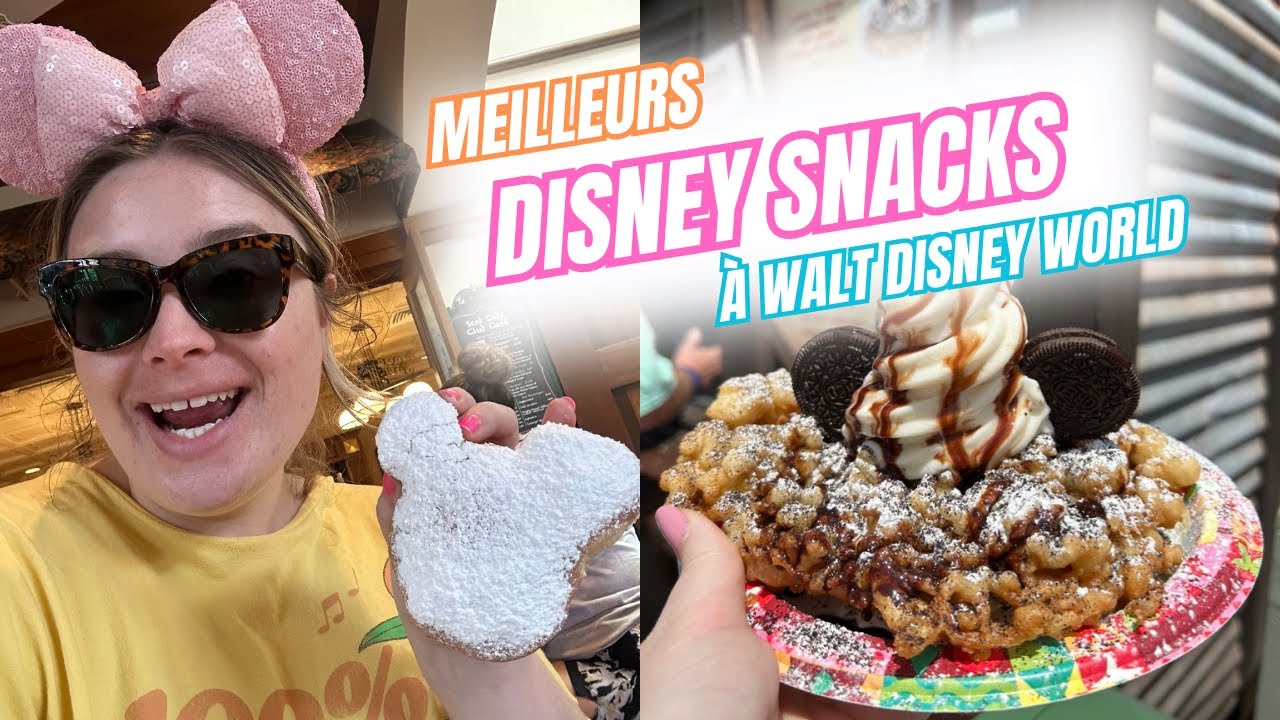 Les meilleurs DISNEY SNACKS à Walt Disney World