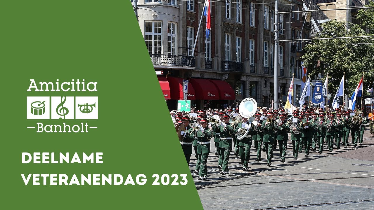 Koninklijk Erkende Harmonie & Klaroenkorps Amicitia - Deelname Veteranendag 2023