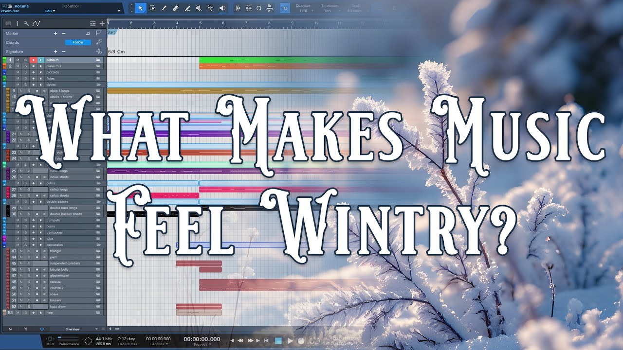 What Makes Music Feel Wintry? - A Breakdown of My Composition